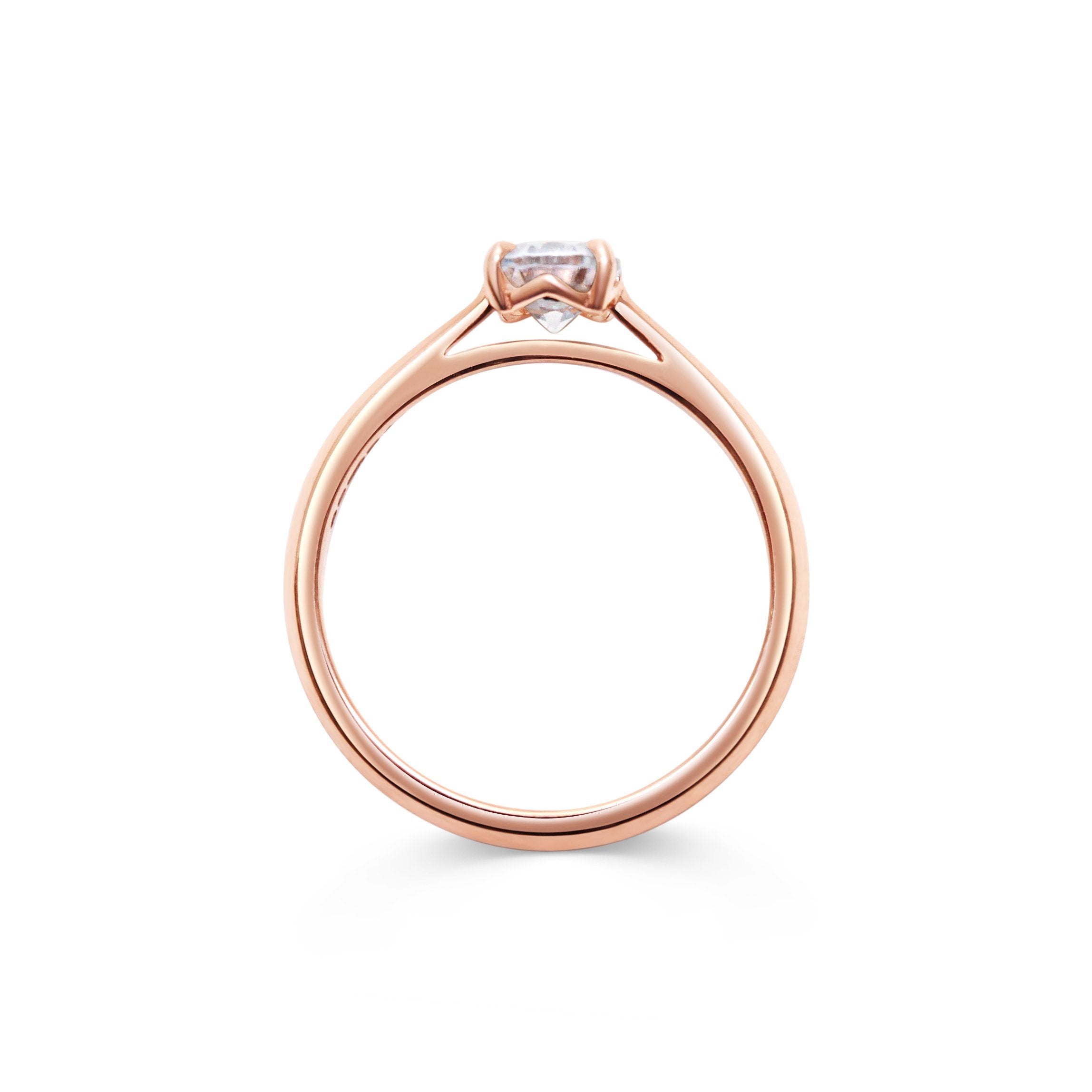 The Joy Ring - Oval Cut by East London jeweller Rachel Boston | Discover our collections of unique and timeless engagement rings, wedding rings, and modern fine jewellery.