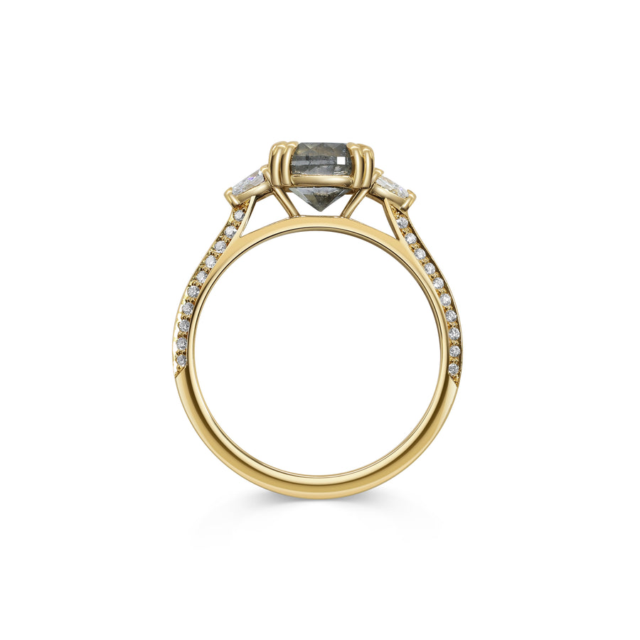 The X-Kalyke Ring by East London jeweller Rachel Boston | Discover our collections of unique and timeless engagement rings, wedding rings, and modern fine jewellery. - Rachel Boston Jewellery