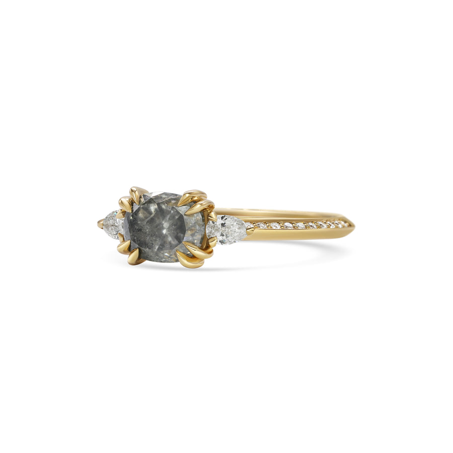 The X-Kalyke Ring by East London jeweller Rachel Boston | Discover our collections of unique and timeless engagement rings, wedding rings, and modern fine jewellery. - Rachel Boston Jewellery