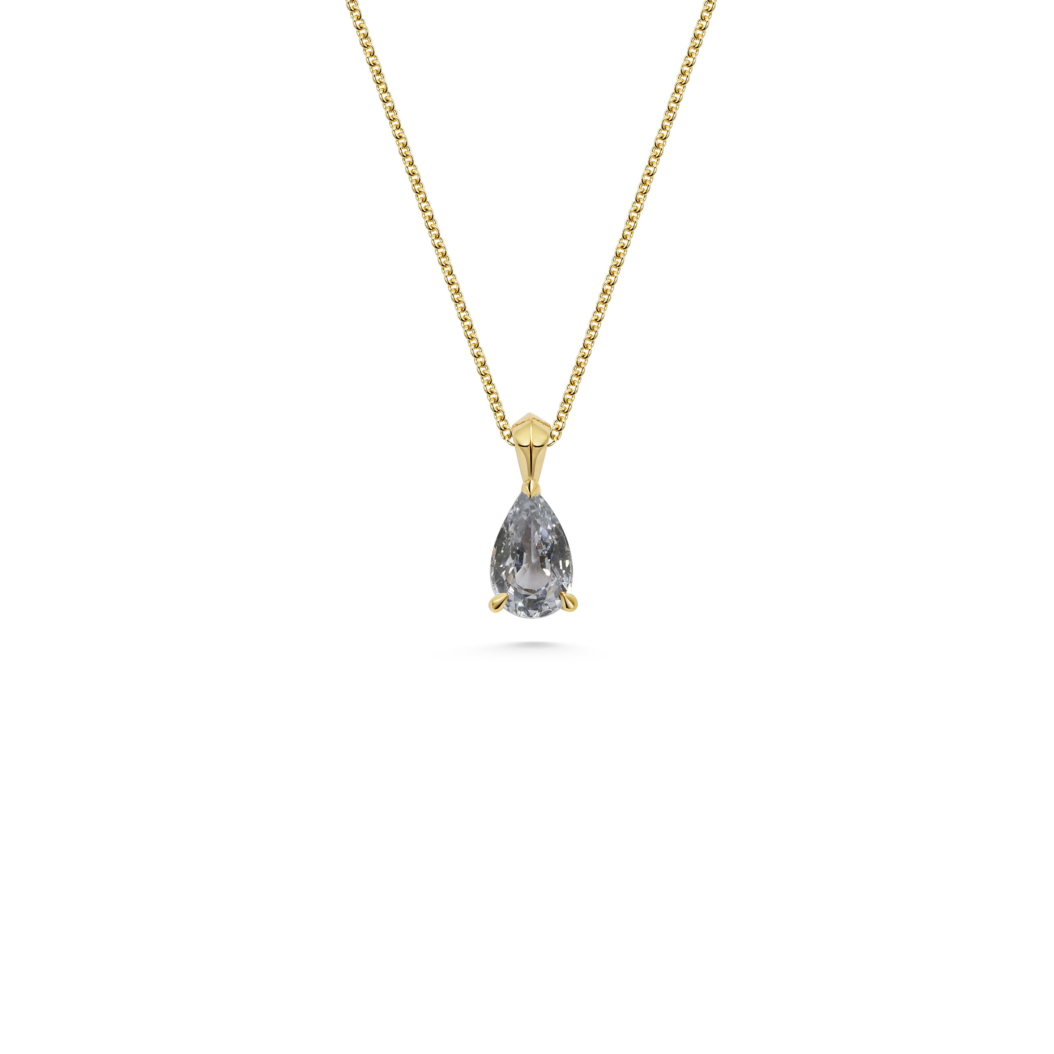 The X - Klint Necklace by East London jeweller Rachel Boston | Discover our collections of unique and timeless engagement rings, wedding rings, and modern fine jewellery.