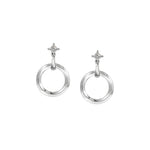 Knife Edge Circulum Earrings