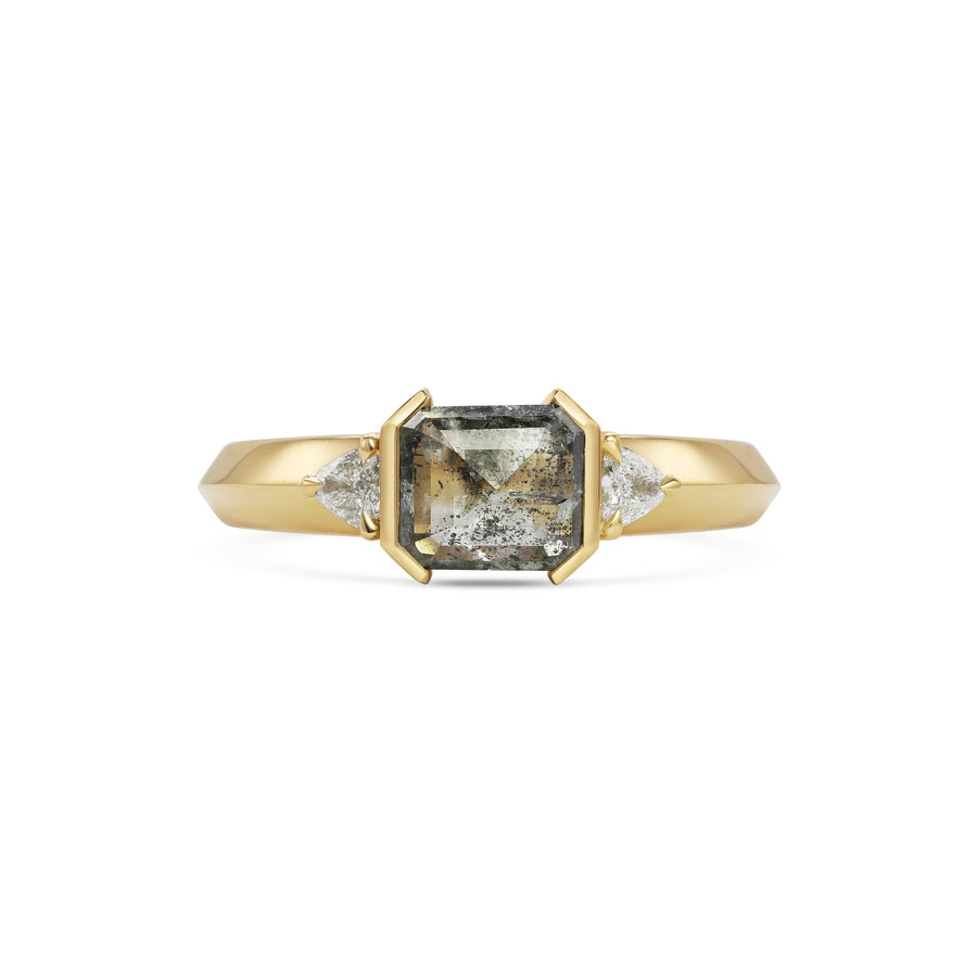 The X - Kore Ring by East London jeweller Rachel Boston | Discover our collections of unique and timeless engagement rings, wedding rings, and modern fine jewellery. - Rachel Boston Jewellery
