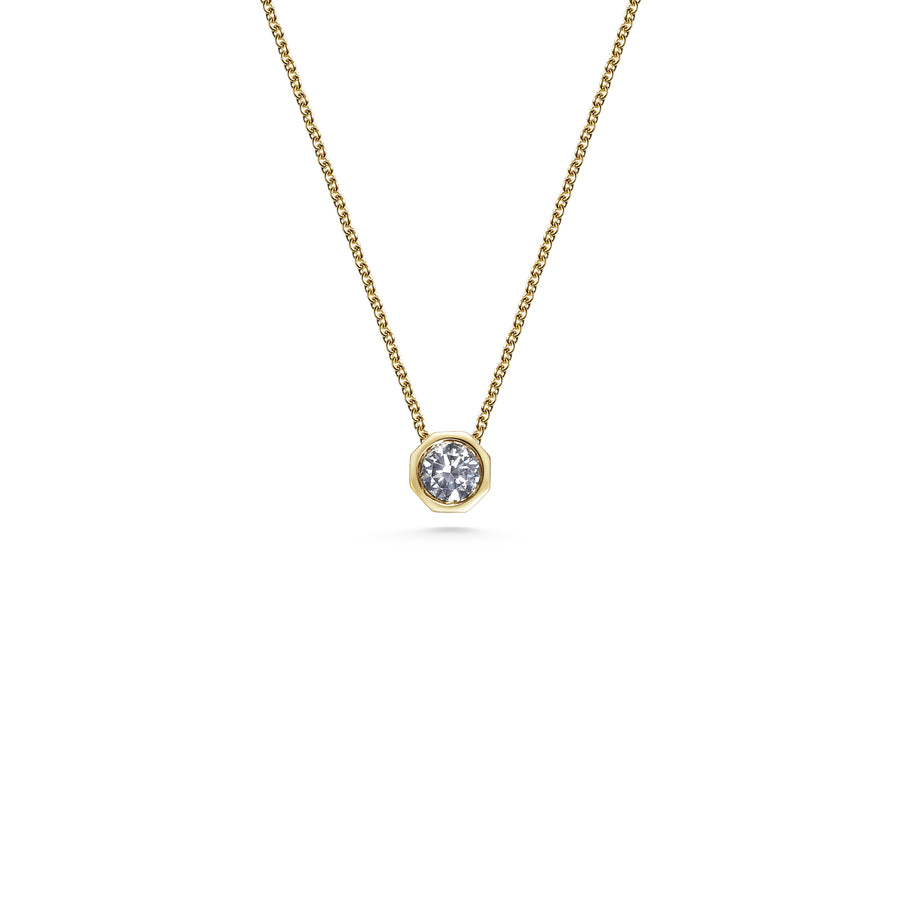 The X - Lange Necklace by East London jeweller Rachel Boston | Discover our collections of unique and timeless engagement rings, wedding rings, and modern fine jewellery. - Rachel Boston Jewellery