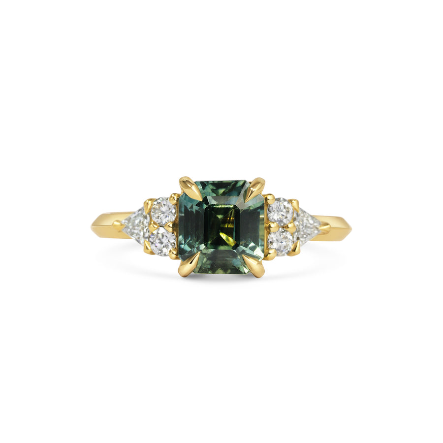 The X - Leopoldo Ring by East London jeweller Rachel Boston | Discover our collections of unique and timeless engagement rings, wedding rings, and modern fine jewellery. - Rachel Boston Jewellery