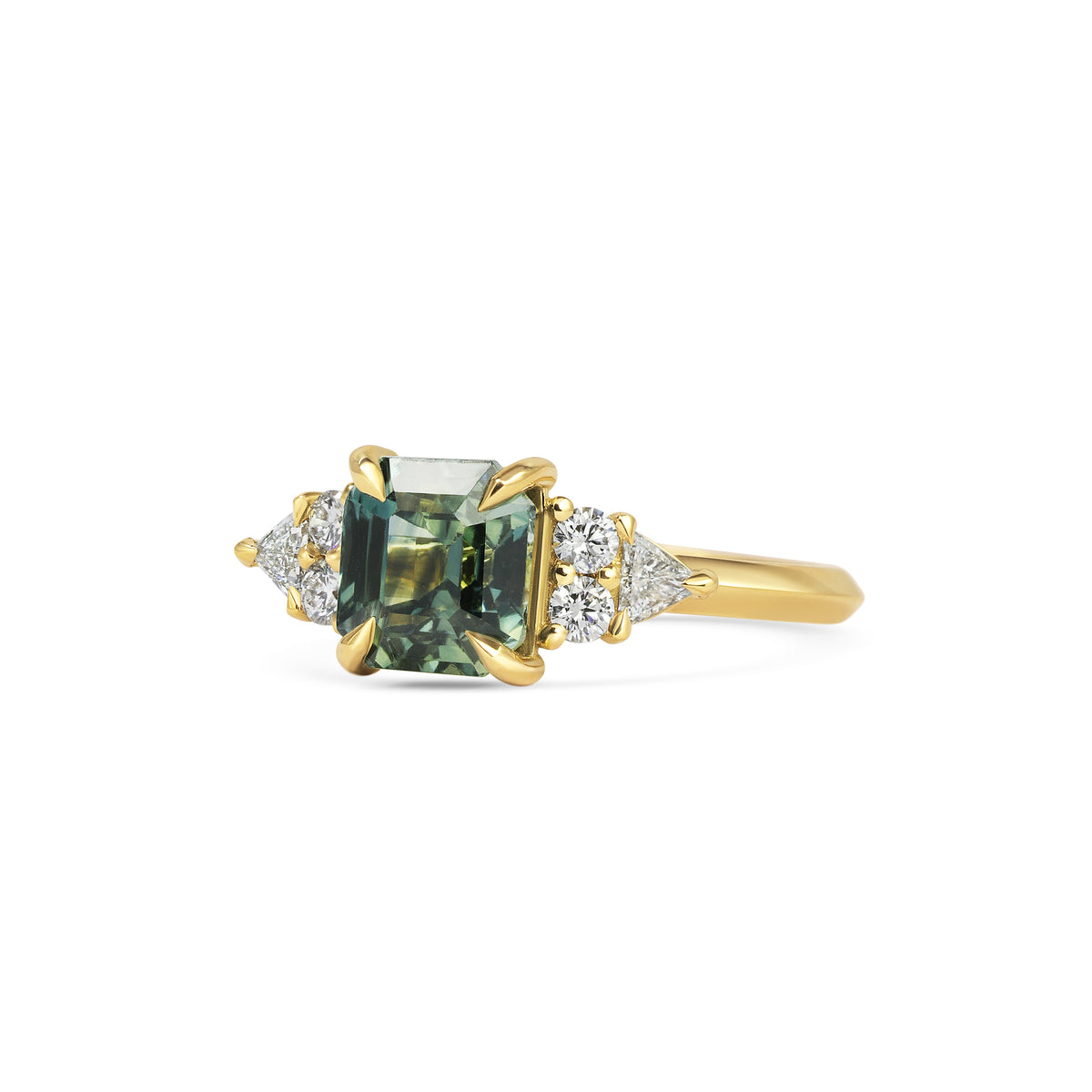 The X - Leopoldo Ring by East London jeweller Rachel Boston | Discover our collections of unique and timeless engagement rings, wedding rings, and modern fine jewellery.