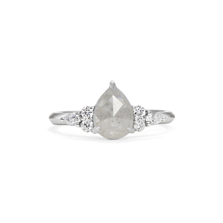 The X - Leto Ring by East London jeweller Rachel Boston | Discover our collections of unique and timeless engagement rings, wedding rings, and modern fine jewellery. - Rachel Boston Jewellery
