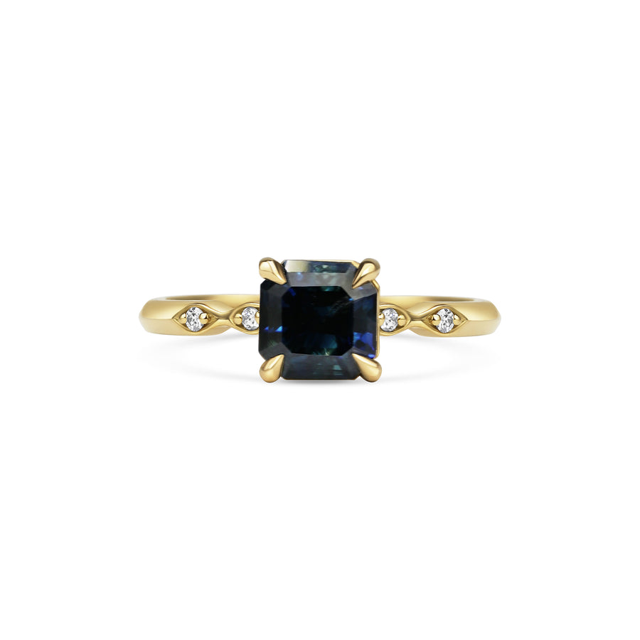 The X - Mocapra Ring by East London jeweller Rachel Boston | Discover our collections of unique and timeless engagement rings, wedding rings, and modern fine jewellery. - Rachel Boston Jewellery