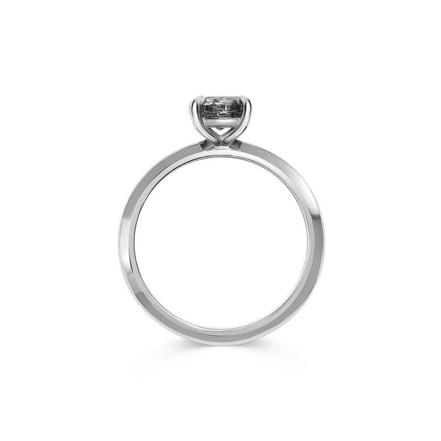 The X - Mab Ring by East London jeweller Rachel Boston | Discover our collections of unique and timeless engagement rings, wedding rings, and modern fine jewellery. - Rachel Boston Jewellery