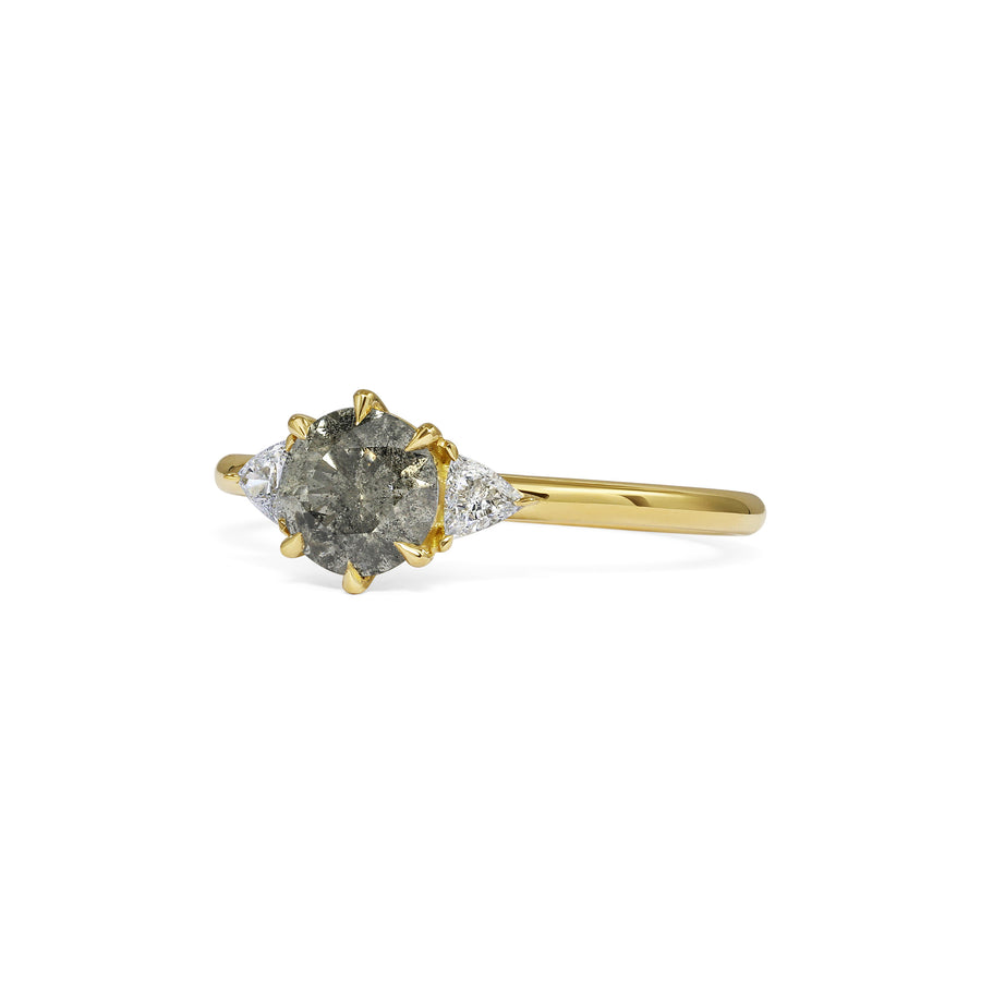 The X - Oberon Ring by East London jeweller Rachel Boston | Discover our collections of unique and timeless engagement rings, wedding rings, and modern fine jewellery. - Rachel Boston Jewellery