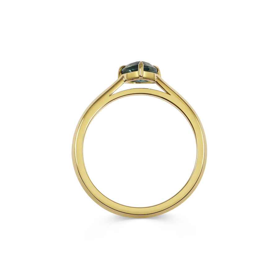The X - Ocamo Ring by East London jeweller Rachel Boston | Discover our collections of unique and timeless engagement rings, wedding rings, and modern fine jewellery. - Rachel Boston Jewellery