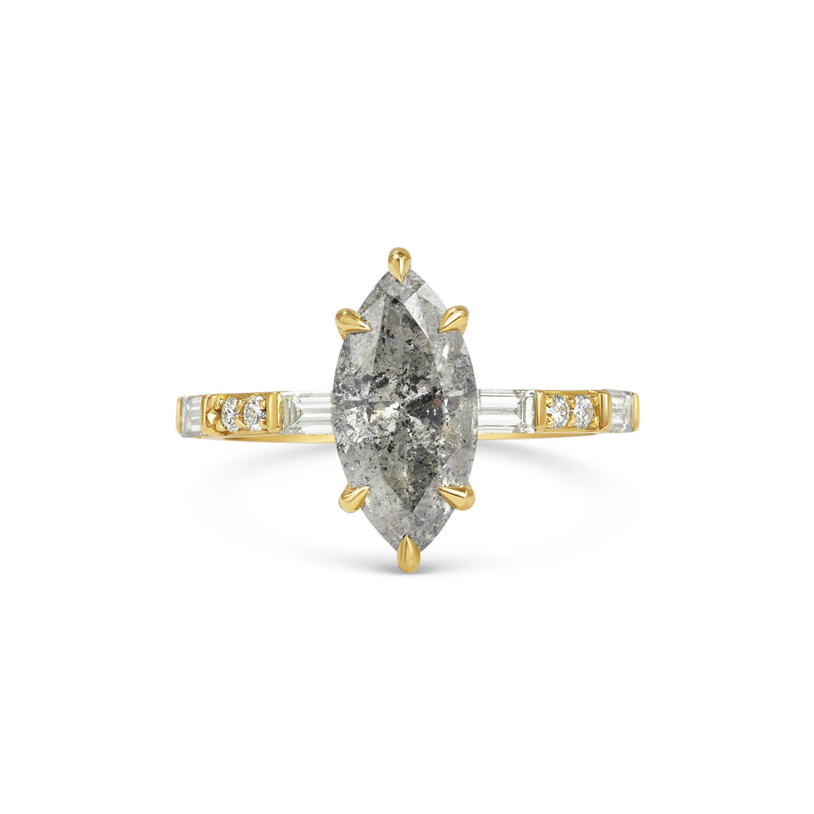 The X - Octans Ring by East London jeweller Rachel Boston | Discover our collections of unique and timeless engagement rings, wedding rings, and modern fine jewellery. - Rachel Boston Jewellery