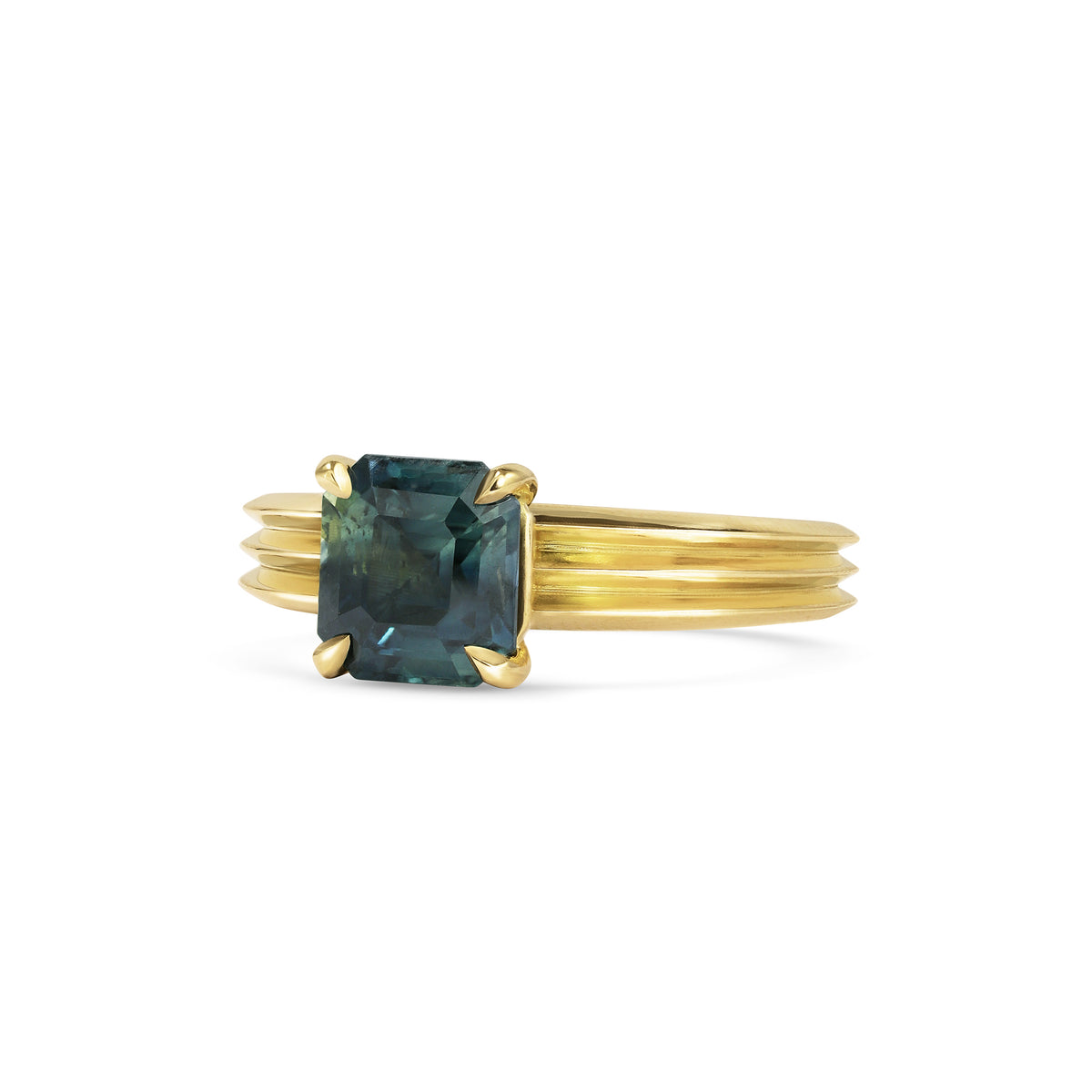 The X - Orinoco Ring by East London jeweller Rachel Boston | Discover our collections of unique and timeless engagement rings, wedding rings, and modern fine jewellery.
