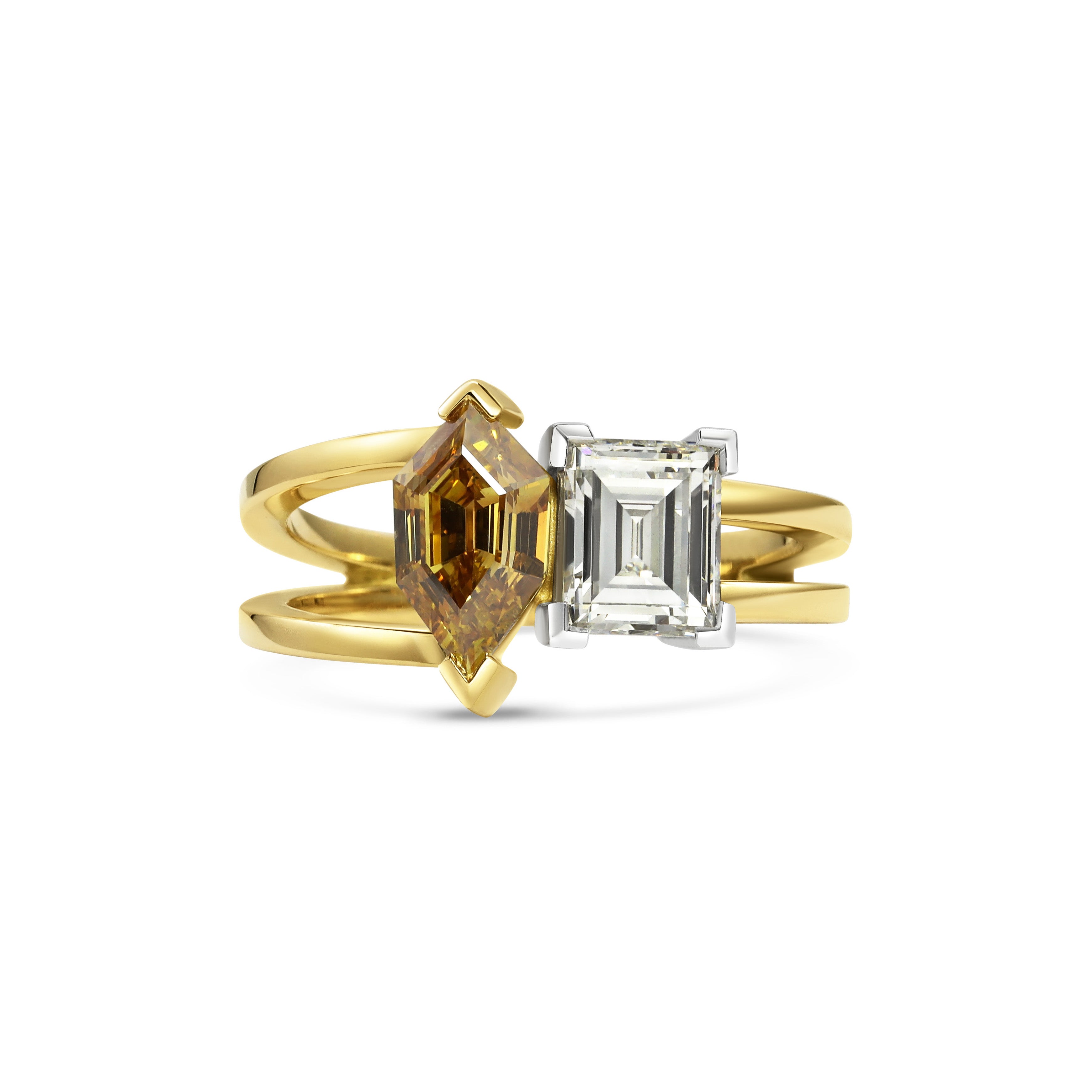 The X-Priapus Ring by East London jeweller Rachel Boston | Discover our collections of unique and timeless engagement rings, wedding rings, and modern fine jewellery.