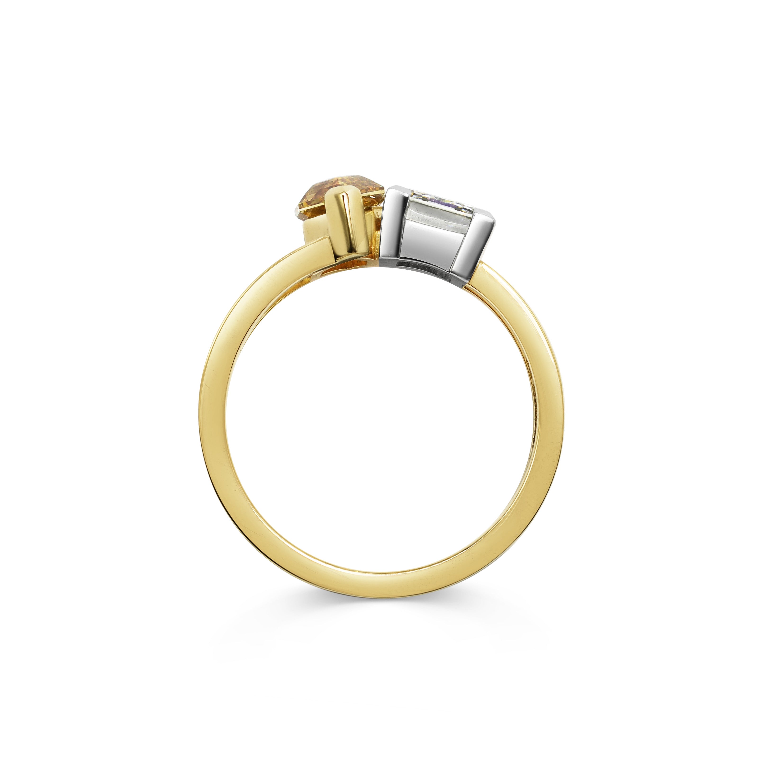 The X-Priapus Ring by East London jeweller Rachel Boston | Discover our collections of unique and timeless engagement rings, wedding rings, and modern fine jewellery.