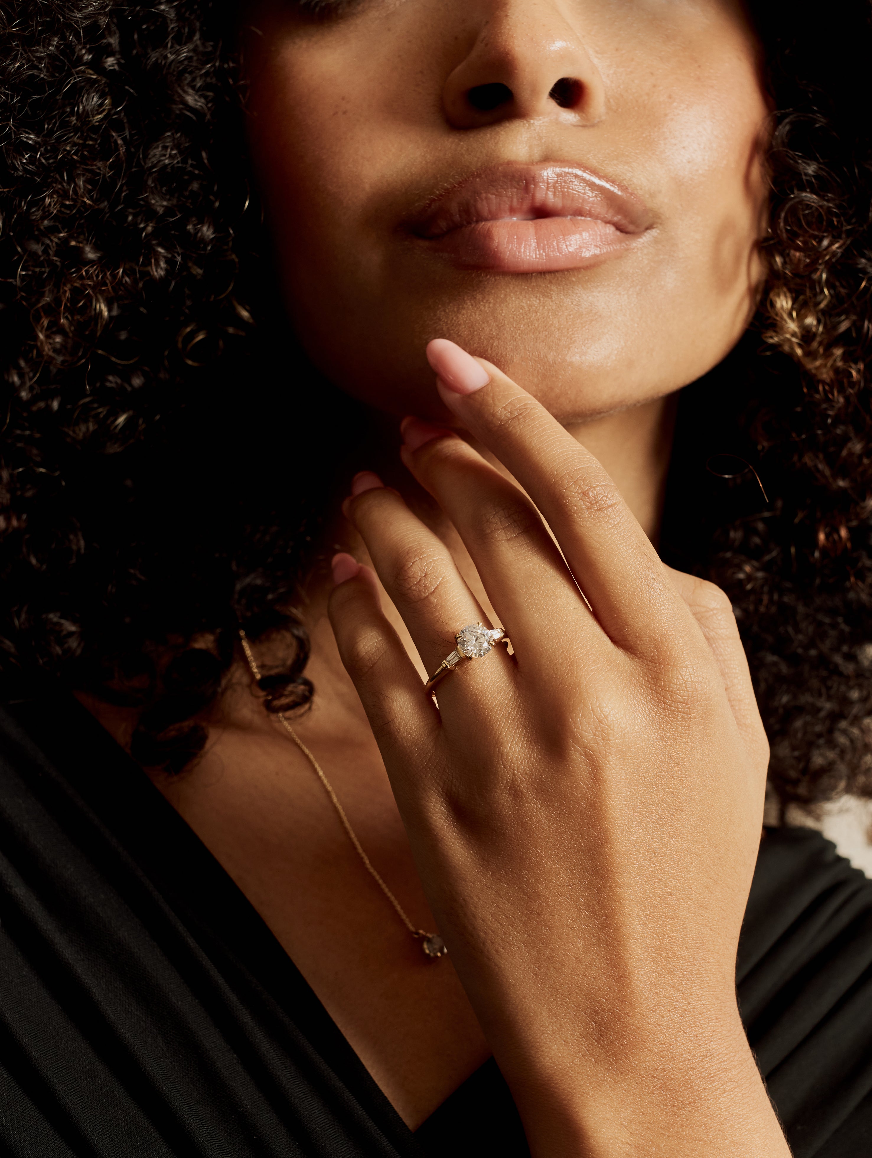 The Edith Ring by East London jeweller Rachel Boston | Discover our collections of unique and timeless engagement rings, wedding rings, and modern fine jewellery.