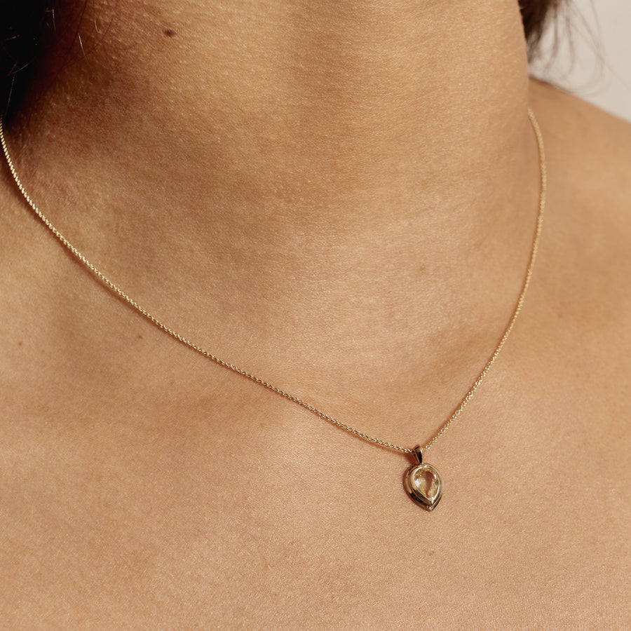 The Hepworth Necklace by East London jeweller Rachel Boston | Discover our collections of unique and timeless engagement rings, wedding rings, and modern fine jewellery. - Rachel Boston Jewellery