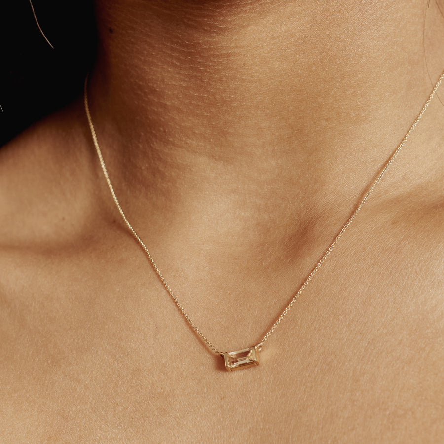 The X - Sher-Gil Necklace by East London jeweller Rachel Boston | Discover our collections of unique and timeless engagement rings, wedding rings, and modern fine jewellery. - Rachel Boston Jewellery