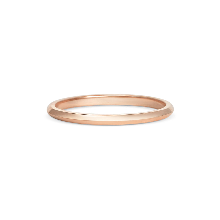 The Knife Edge Band - 1.5mm by East London jeweller Rachel Boston | Discover our collections of unique and timeless engagement rings, wedding rings, and modern fine jewellery. - Rachel Boston Jewellery