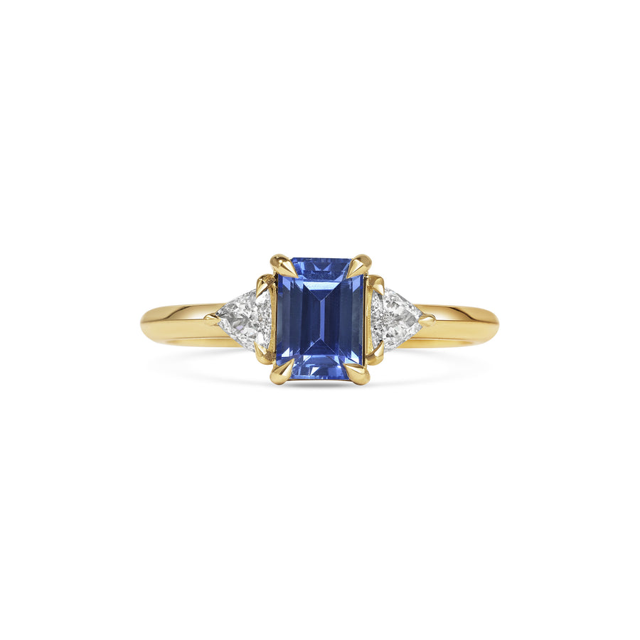 The X - Siapa Ring by East London jeweller Rachel Boston | Discover our collections of unique and timeless engagement rings, wedding rings, and modern fine jewellery. - Rachel Boston Jewellery