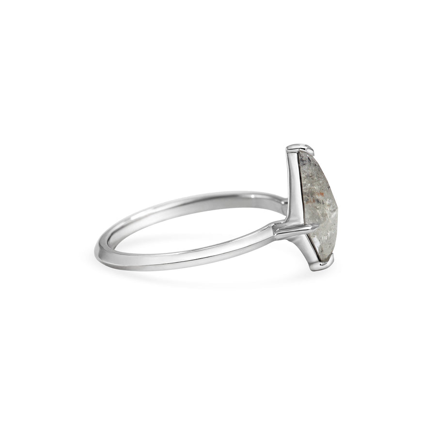 The X - Selene Ring by East London jeweller Rachel Boston | Discover our collections of unique and timeless engagement rings, wedding rings, and modern fine jewellery. - Rachel Boston Jewellery
