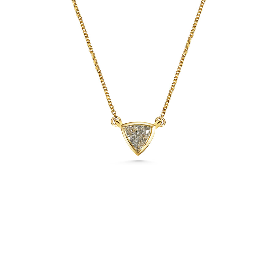 The X - Sherman Necklace by East London jeweller Rachel Boston | Discover our collections of unique and timeless engagement rings, wedding rings, and modern fine jewellery. - Rachel Boston Jewellery