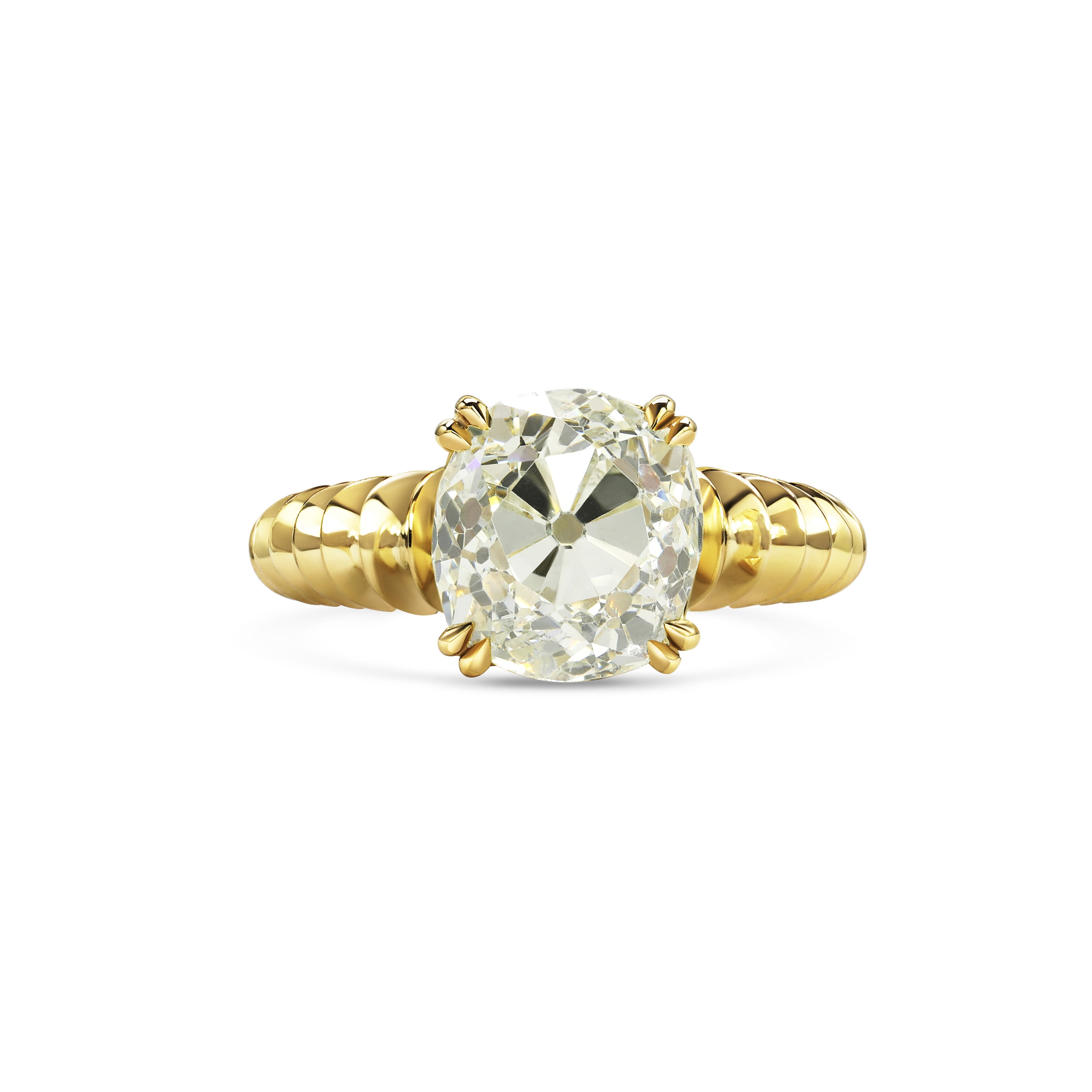 The X - Suadela Ring by East London jeweller Rachel Boston | Discover our collections of unique and timeless engagement rings, wedding rings, and modern fine jewellery.