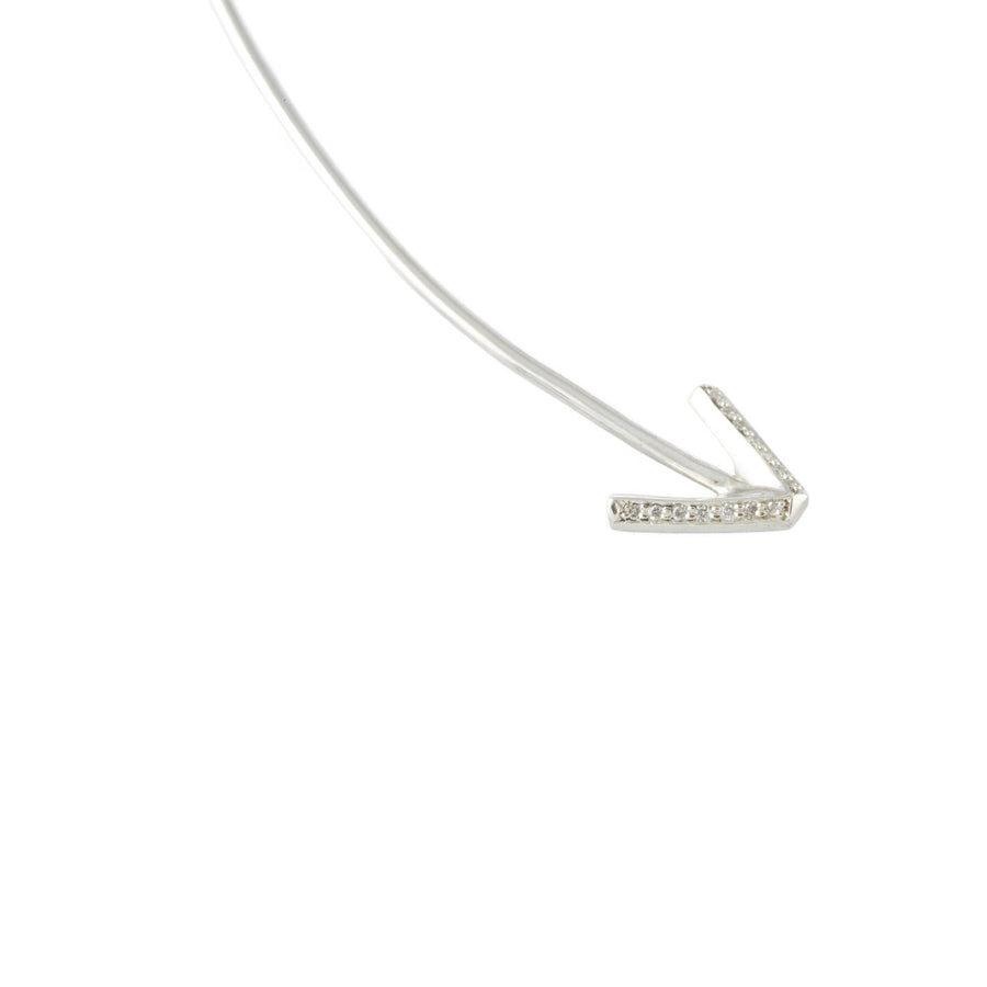 The Tiwaz Neck Cuff by East London jeweller Rachel Boston | Discover our collections of unique and timeless engagement rings, wedding rings, and modern fine jewellery. - Rachel Boston Jewellery
