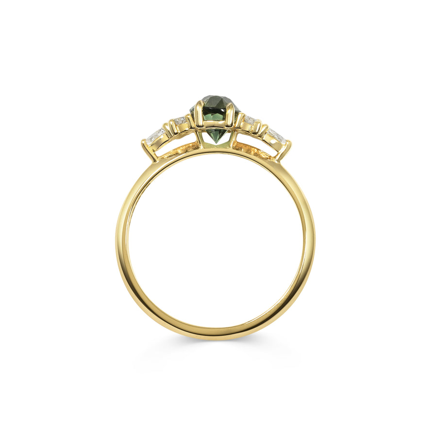 The X - Tucupita Ring by East London jeweller Rachel Boston | Discover our collections of unique and timeless engagement rings, wedding rings, and modern fine jewellery. - Rachel Boston Jewellery