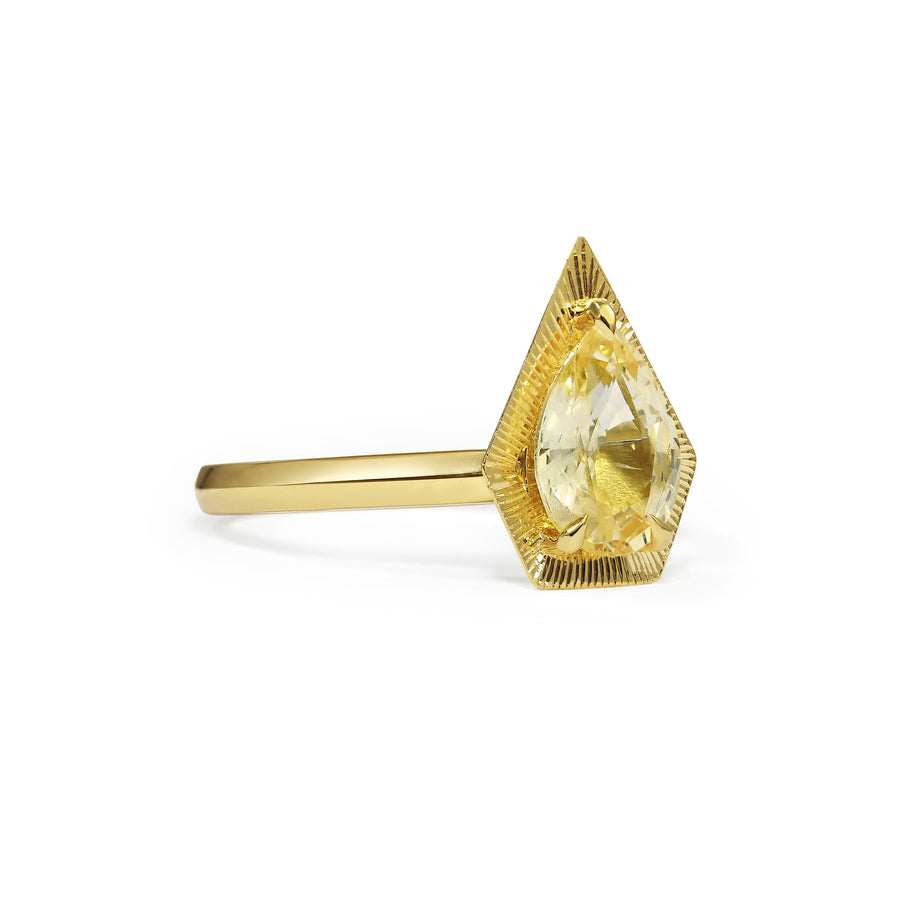 The X - Tuy Ring by East London jeweller Rachel Boston | Discover our collections of unique and timeless engagement rings, wedding rings, and modern fine jewellery. - Rachel Boston Jewellery
