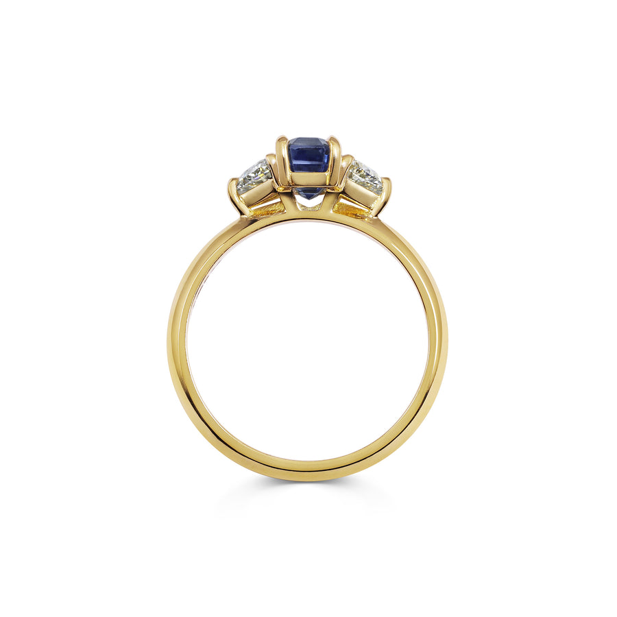 The X - Ventuari Ring by East London jeweller Rachel Boston | Discover our collections of unique and timeless engagement rings, wedding rings, and modern fine jewellery. - Rachel Boston Jewellery