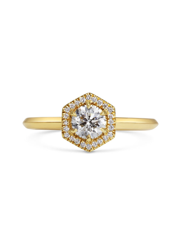 Juno Diamond Ring - Rachel Boston Jewellery