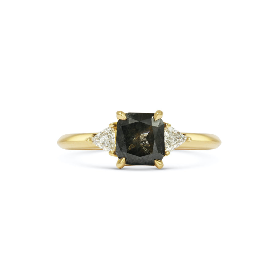 The X - Apure Ring by East London jeweller Rachel Boston | Discover our collections of unique and timeless engagement rings, wedding rings, and modern fine jewellery. - Rachel Boston Jewellery