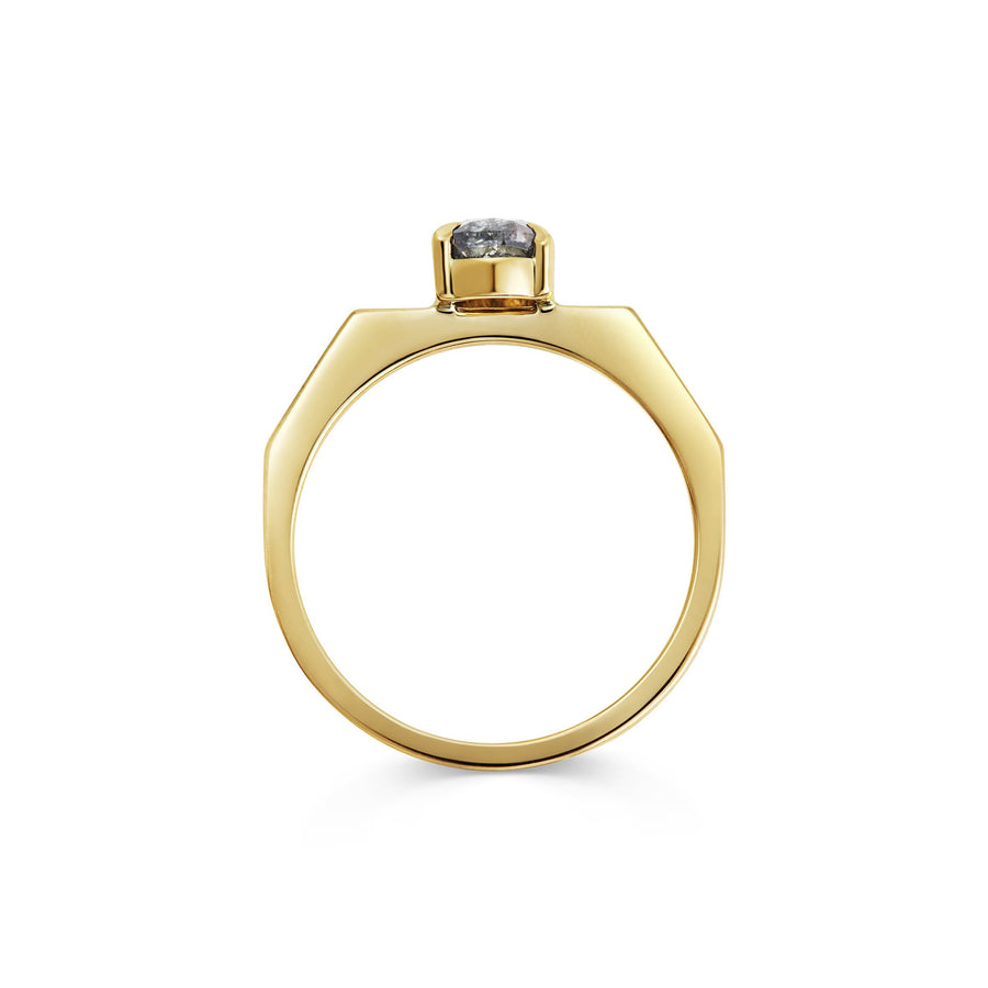 The X - Capella Ring by East London jeweller Rachel Boston | Discover our collections of unique and timeless engagement rings, wedding rings, and modern fine jewellery. - Rachel Boston Jewellery