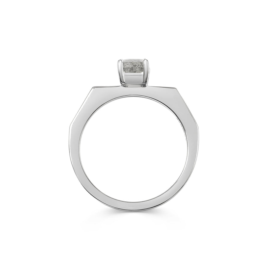 The X - Despina Ring by East London jeweller Rachel Boston | Discover our collections of unique and timeless engagement rings, wedding rings, and modern fine jewellery. - Rachel Boston Jewellery