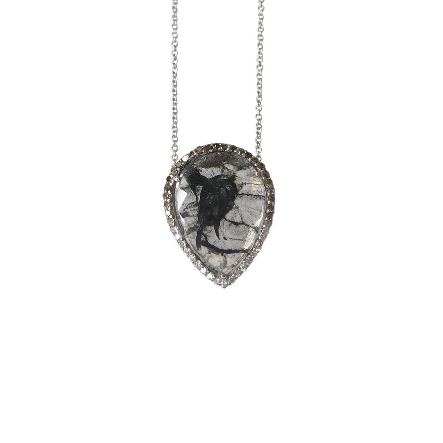 The Mercury Necklace by East London jeweller Rachel Boston | Discover our collections of unique and timeless engagement rings, wedding rings, and modern fine jewellery. - Rachel Boston Jewellery