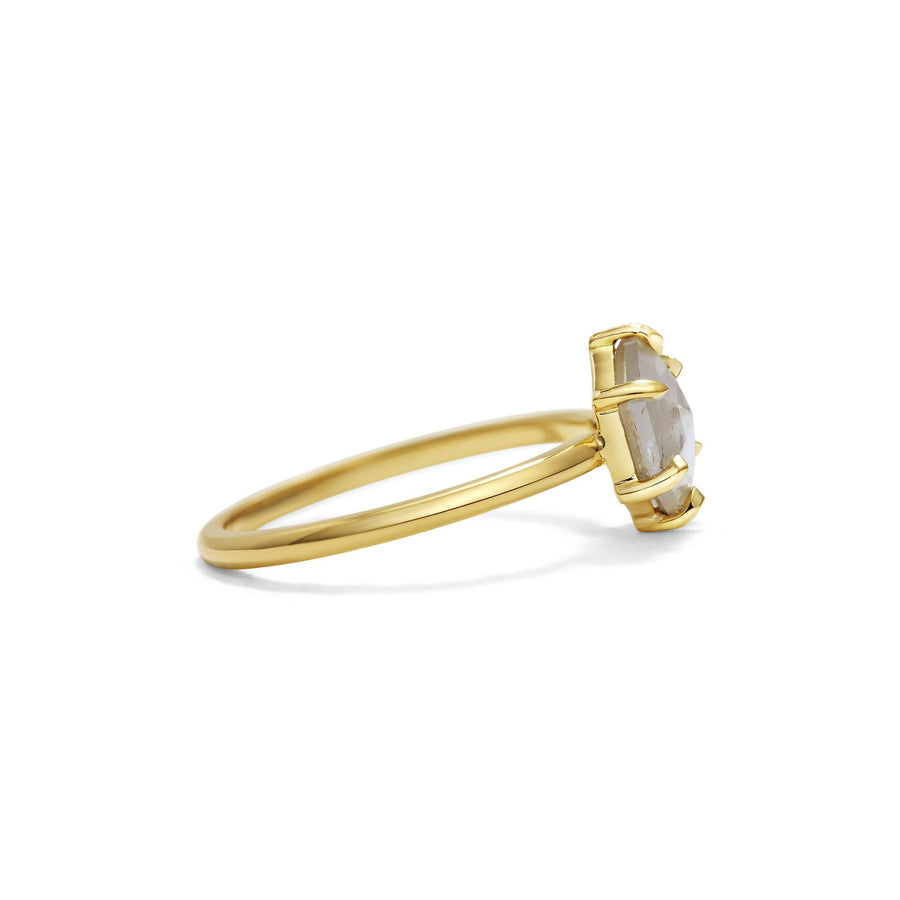 The X - Castor Ring by East London jeweller Rachel Boston | Discover our collections of unique and timeless engagement rings, wedding rings, and modern fine jewellery. - Rachel Boston Jewellery