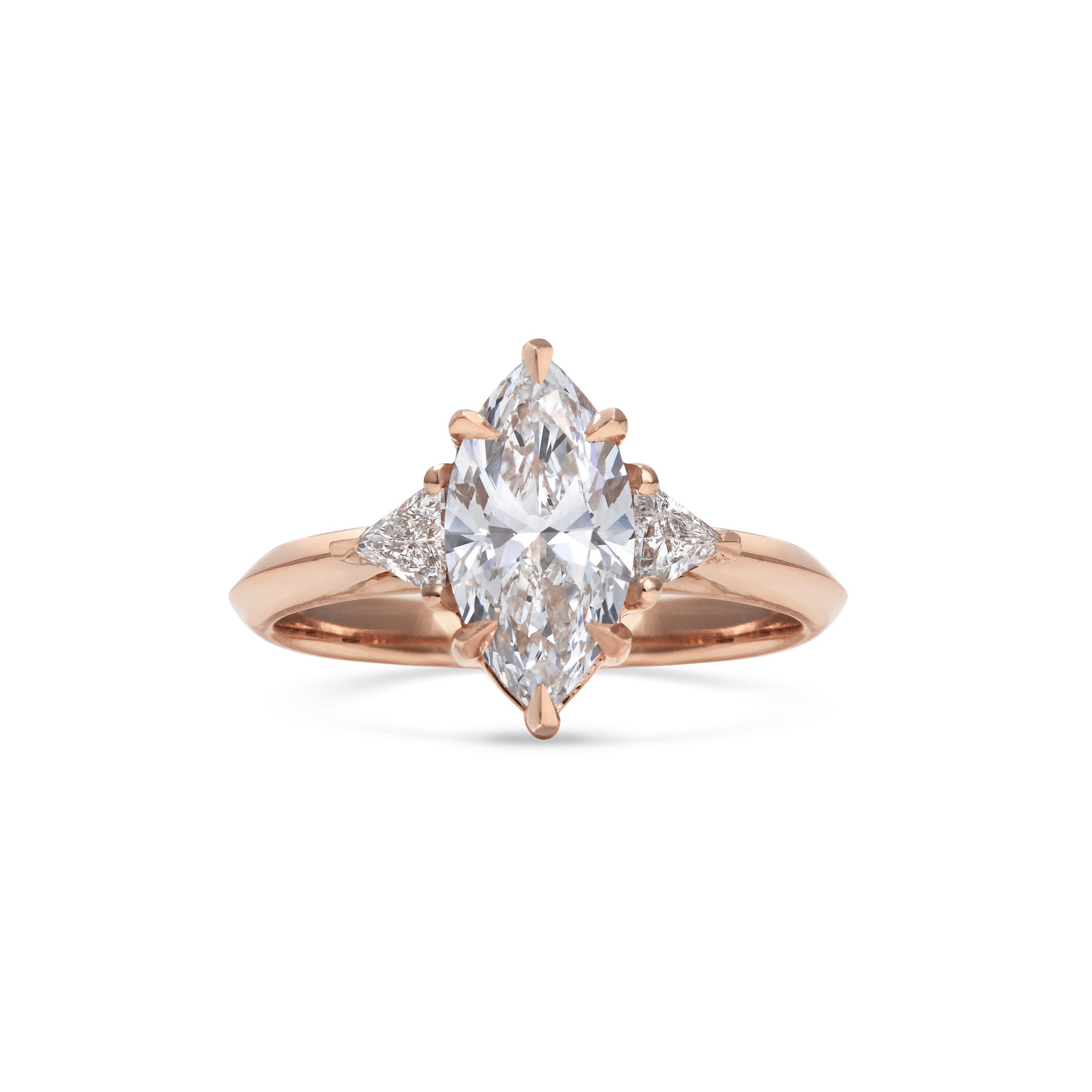 The Joan Ring by East London jeweller Rachel Boston | Discover our collections of unique and timeless engagement rings, wedding rings, and modern fine jewellery.