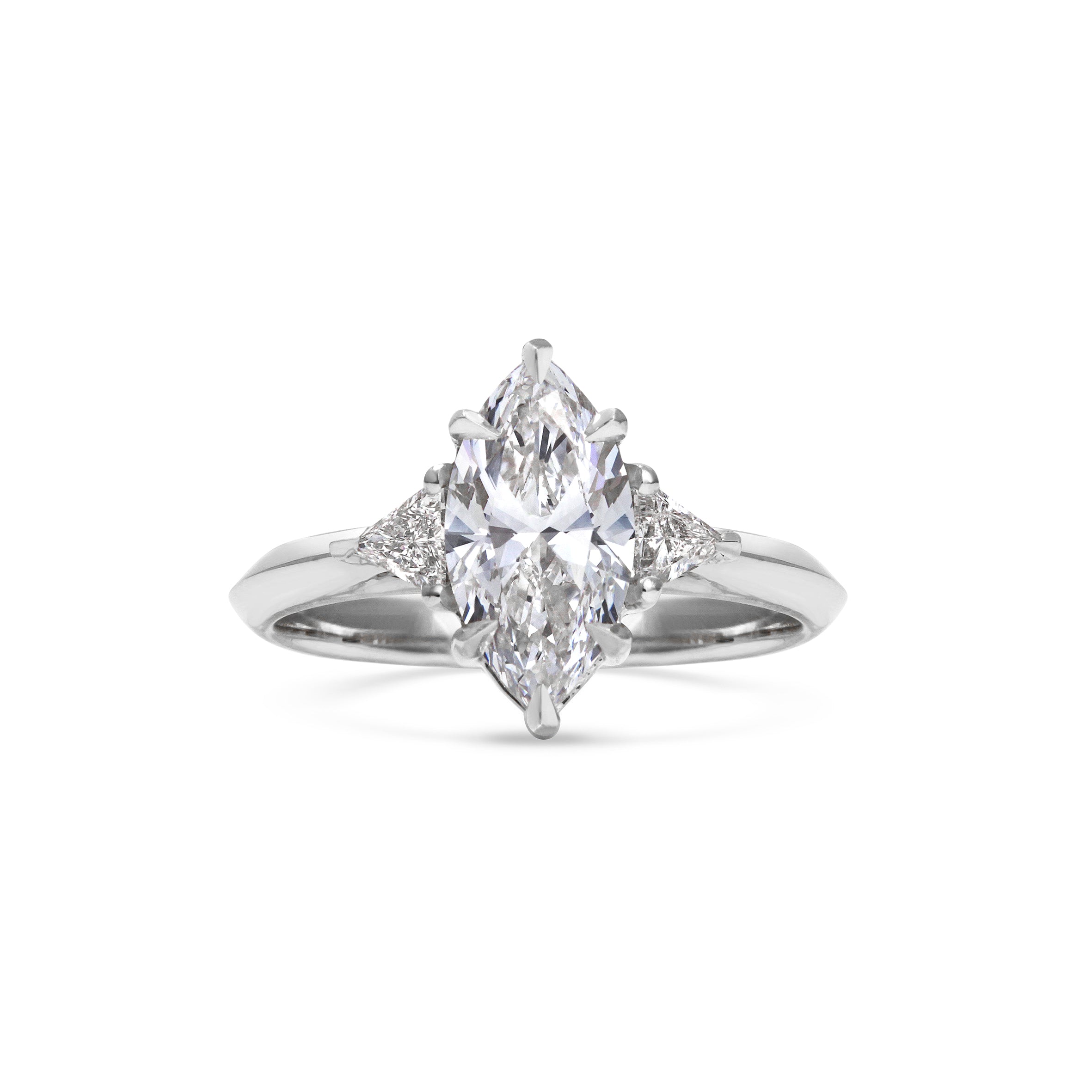 The Joan Ring by East London jeweller Rachel Boston | Discover our collections of unique and timeless engagement rings, wedding rings, and modern fine jewellery.