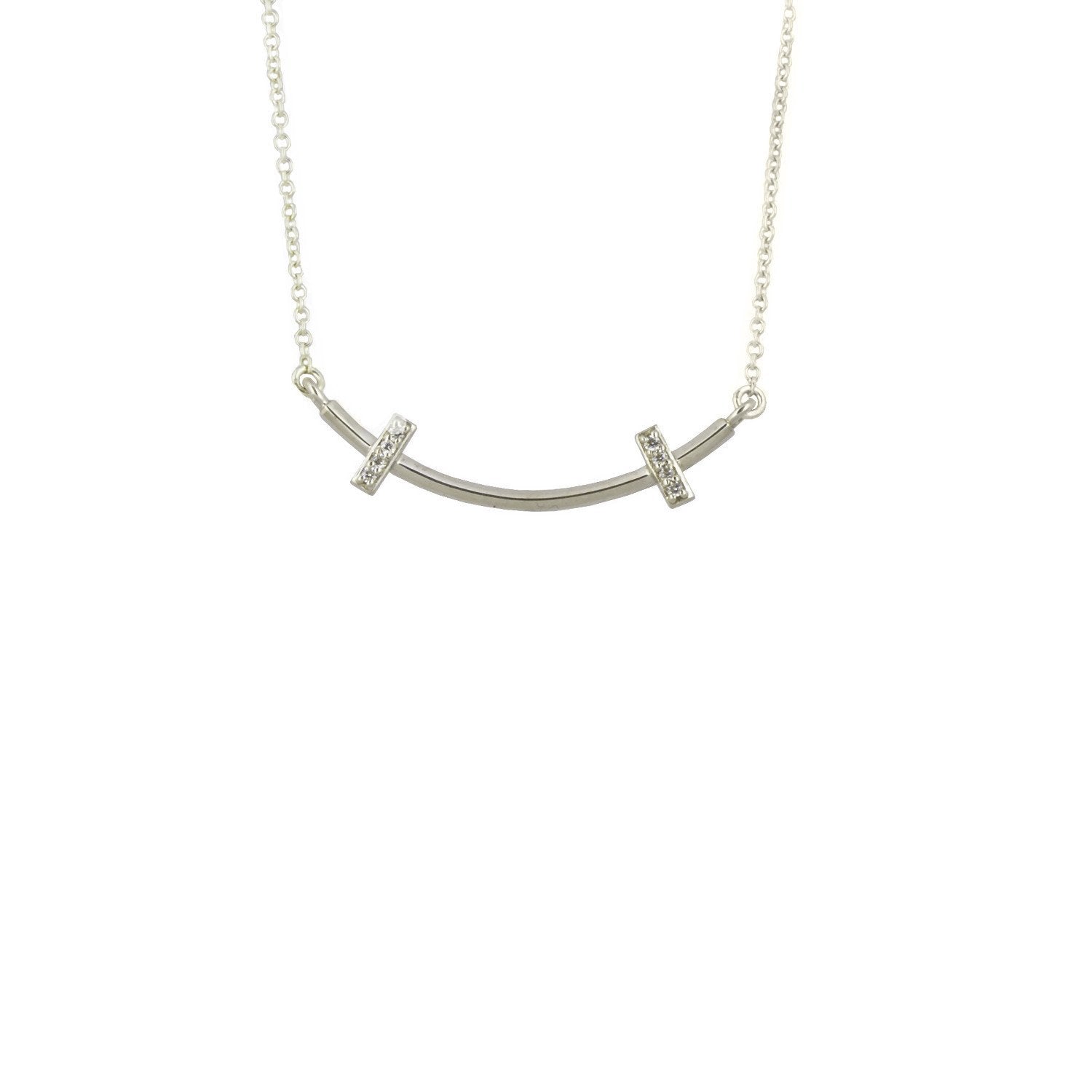 The Naudiz Necklace by East London jeweller Rachel Boston | Discover our collections of unique and timeless engagement rings, wedding rings, and modern fine jewellery.