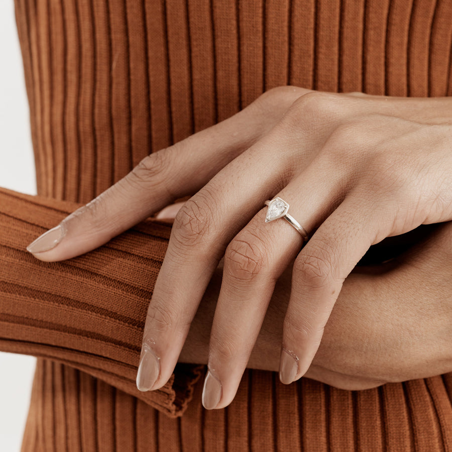 The Comus Ring by East London jeweller Rachel Boston | Discover our collections of unique and timeless engagement rings, wedding rings, and modern fine jewellery. - Rachel Boston Jewellery