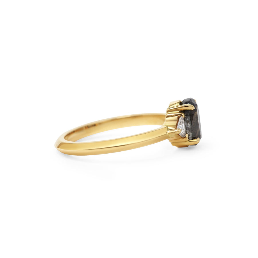 The X - Malin Ring by East London jeweller Rachel Boston | Discover our collections of unique and timeless engagement rings, wedding rings, and modern fine jewellery. - Rachel Boston Jewellery