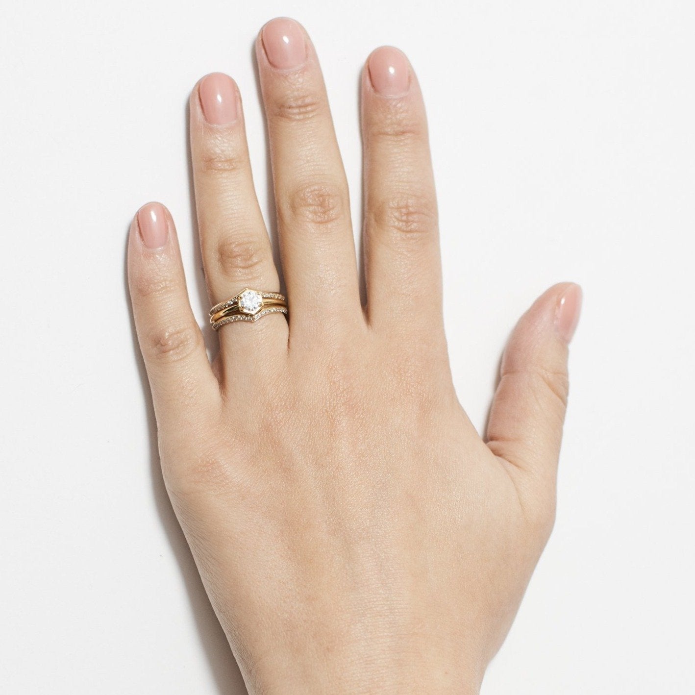 Matching Meteorite Wedding Rings | Jewelry by Johan - Jewelry by Johan