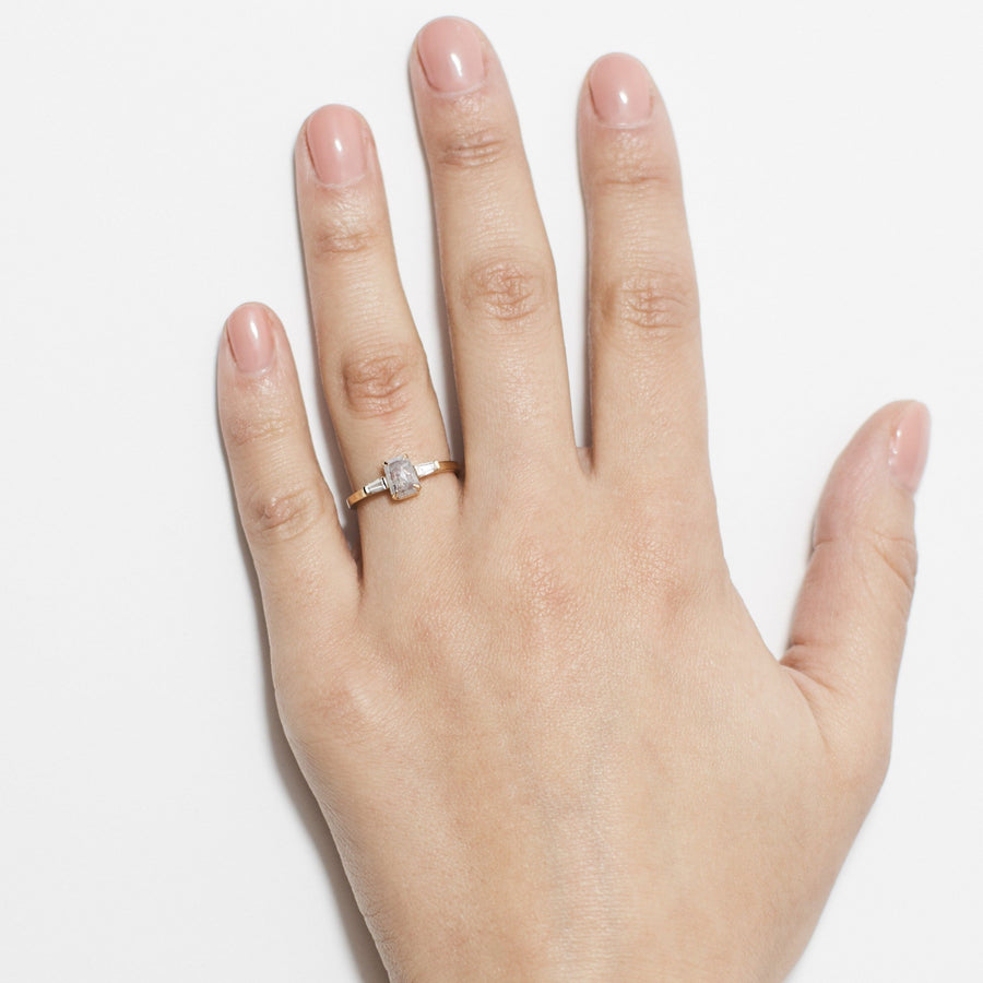 The X - Nereus Ring by East London jeweller Rachel Boston | Discover our collections of unique and timeless engagement rings, wedding rings, and modern fine jewellery. - Rachel Boston Jewellery