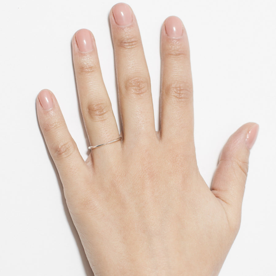 The Union Band by East London jeweller Rachel Boston | Discover our collections of unique and timeless engagement rings, wedding rings, and modern fine jewellery. - Rachel Boston Jewellery