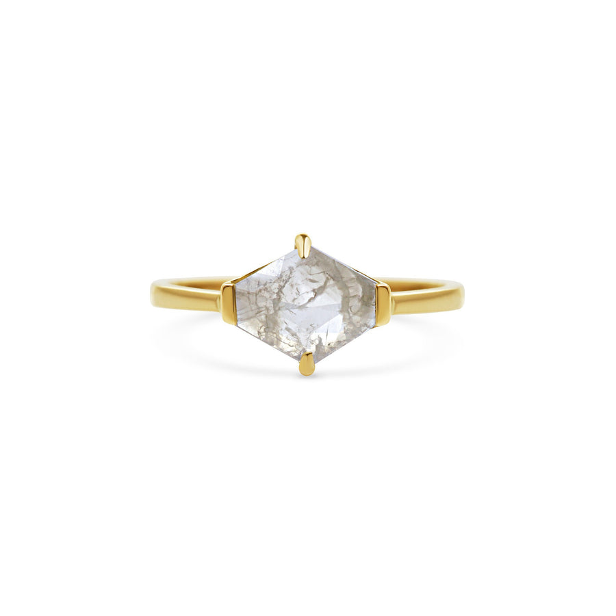 The X - Raet Ring by East London jeweller Rachel Boston | Discover our collections of unique and timeless engagement rings, wedding rings, and modern fine jewellery. - Rachel Boston Jewellery