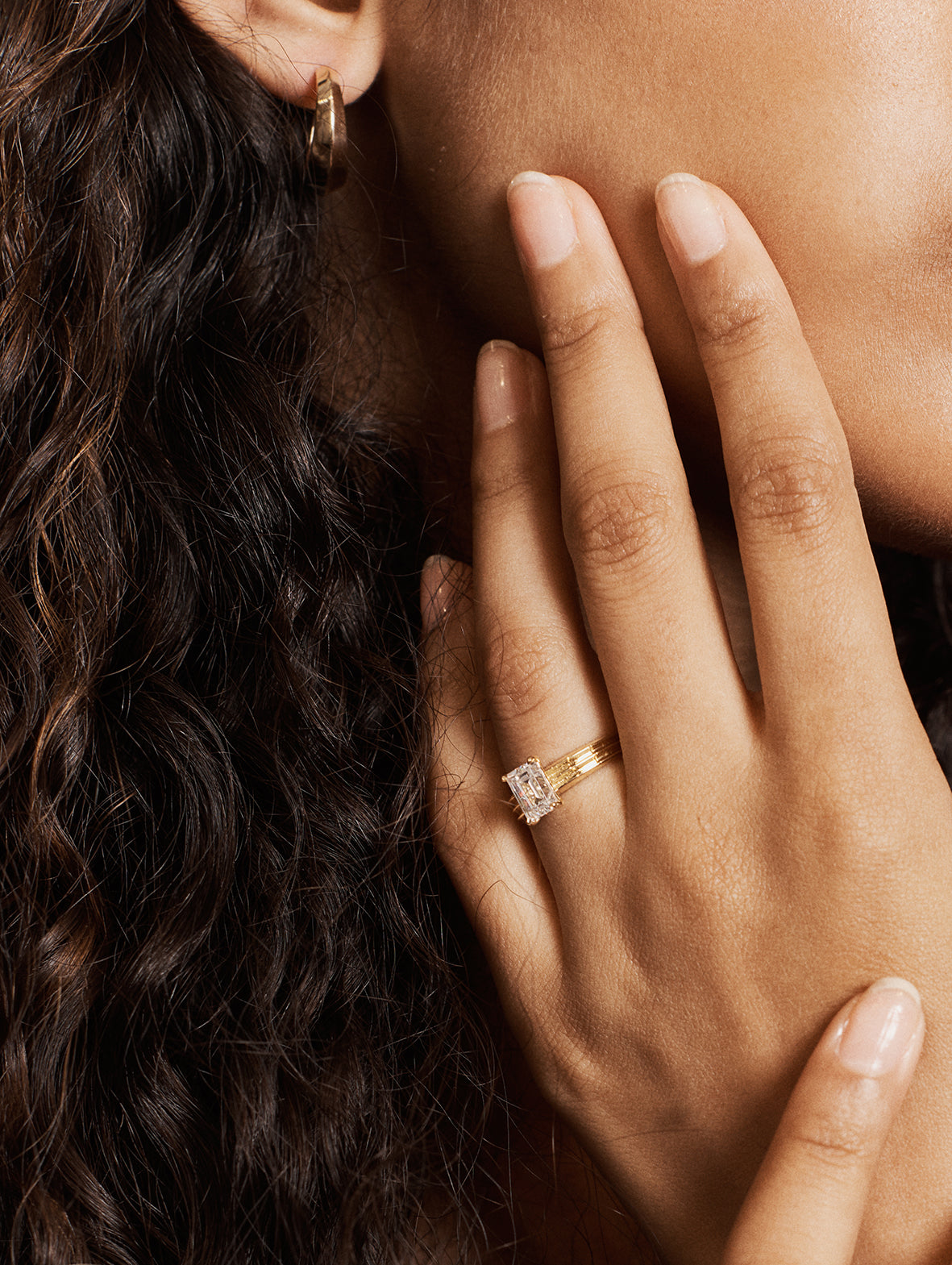 The Rosa Ring by East London jeweller Rachel Boston | Discover our collections of unique and timeless engagement rings, wedding rings, and modern fine jewellery.
