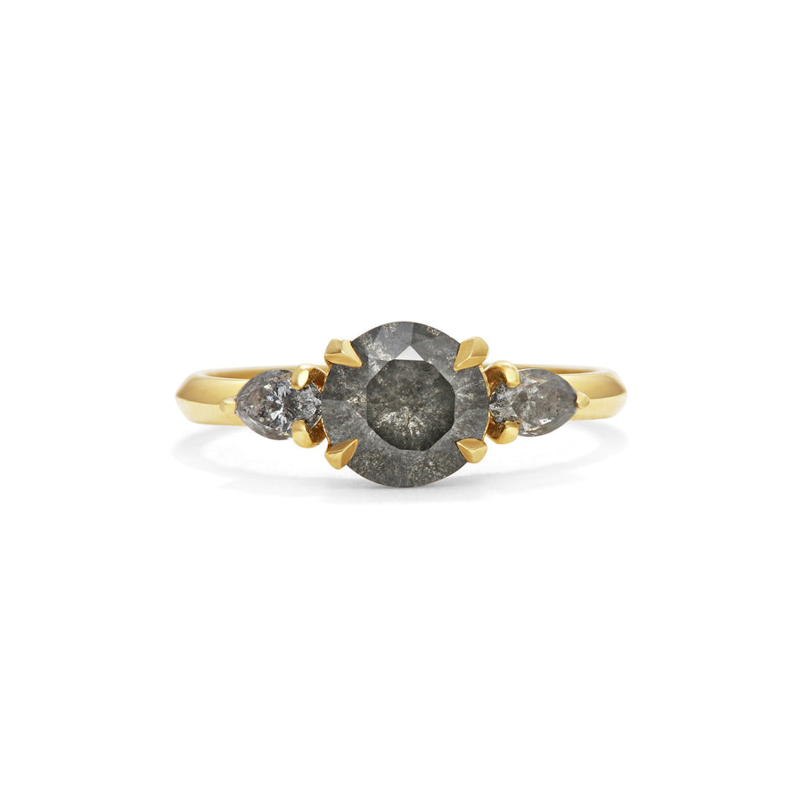 The X - Tauri Ring by East London jeweller Rachel Boston | Discover our collections of unique and timeless engagement rings, wedding rings, and modern fine jewellery. - Rachel Boston Jewellery