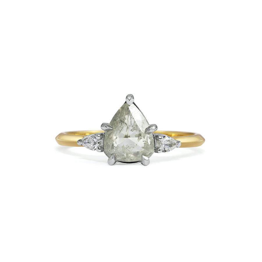 The X - Sao Ring by East London jeweller Rachel Boston | Discover our collections of unique and timeless engagement rings, wedding rings, and modern fine jewellery. - Rachel Boston Jewellery